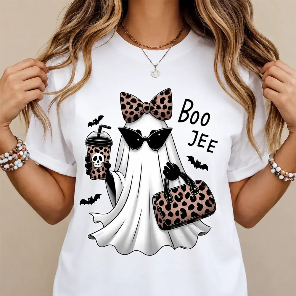 Boo-Jee Leopard Ghost T-Shirt / Sweatshirt / Hoodie