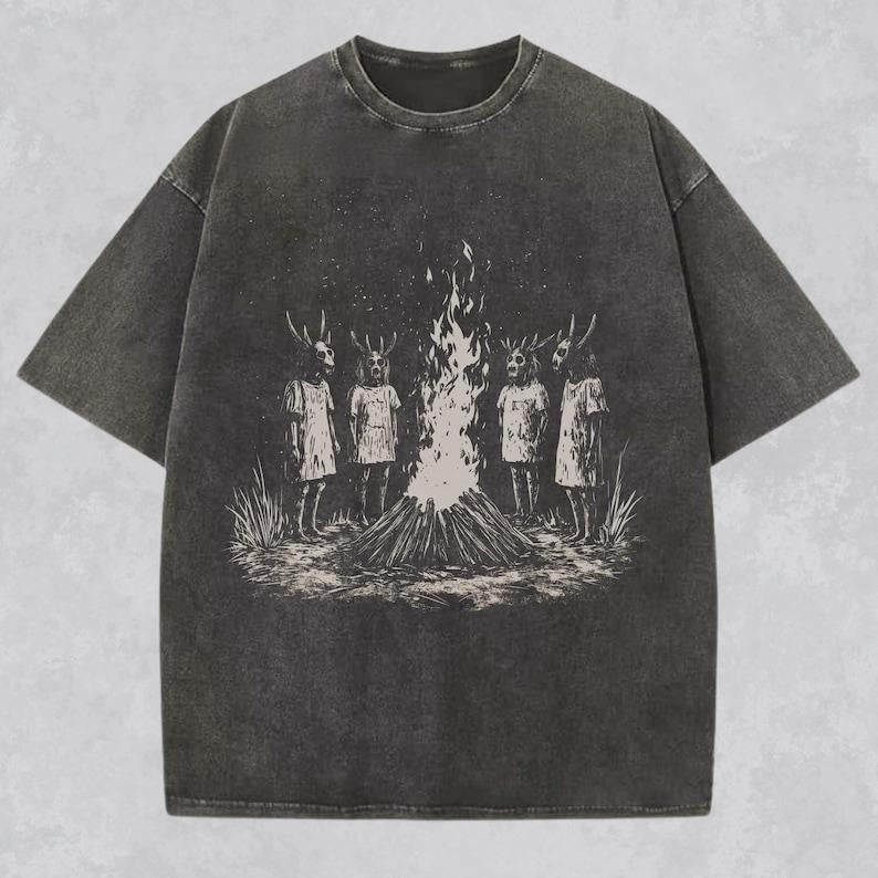 Folk Horror Gothic Grunge Weirdcore Witchy Halloween T-Shirt / Sweatshirt / Hoodie