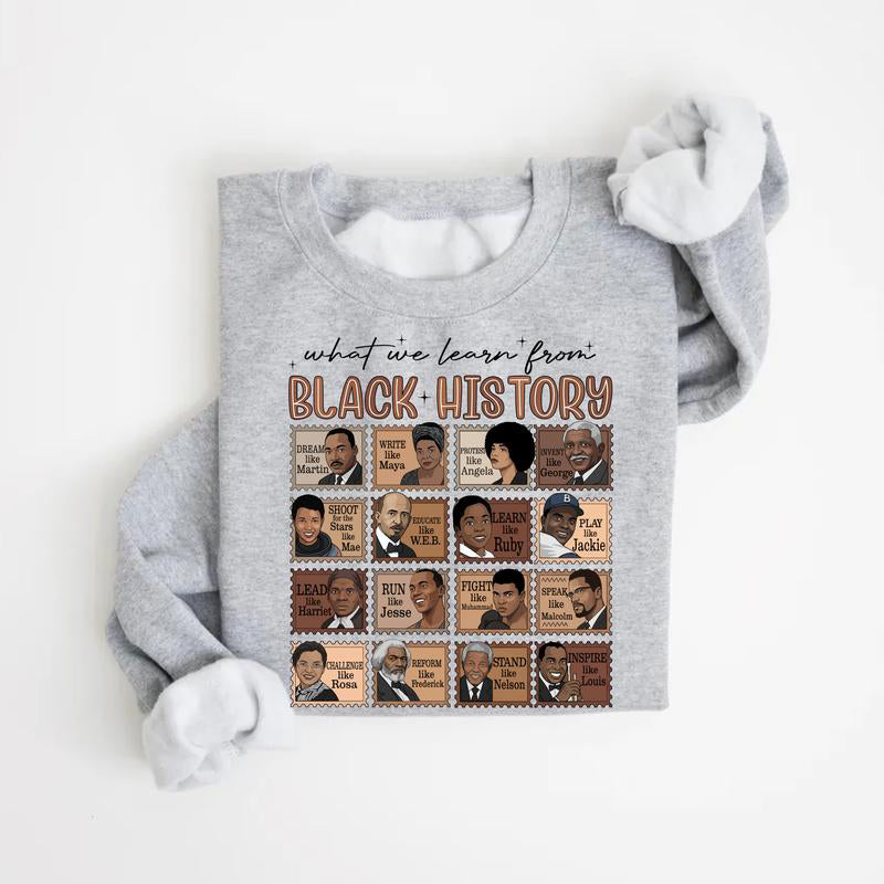 What We Learn From Black History T-Shirt / Sweatshirt / Hoodie