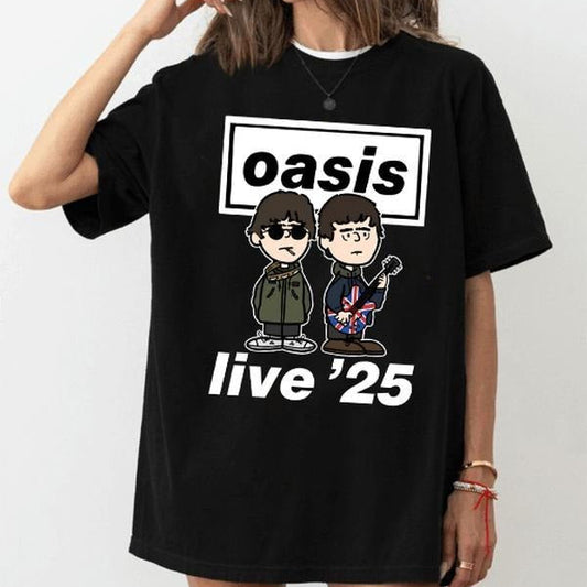 2025 Music Hits Tour Oasis T-Shirt / Sweatshirt / Hoodie