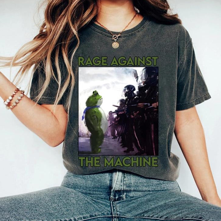 Portland Frog Anti ICE Human Rights Activist Resistance T-Shirt / Sweatshirt / Hoodie