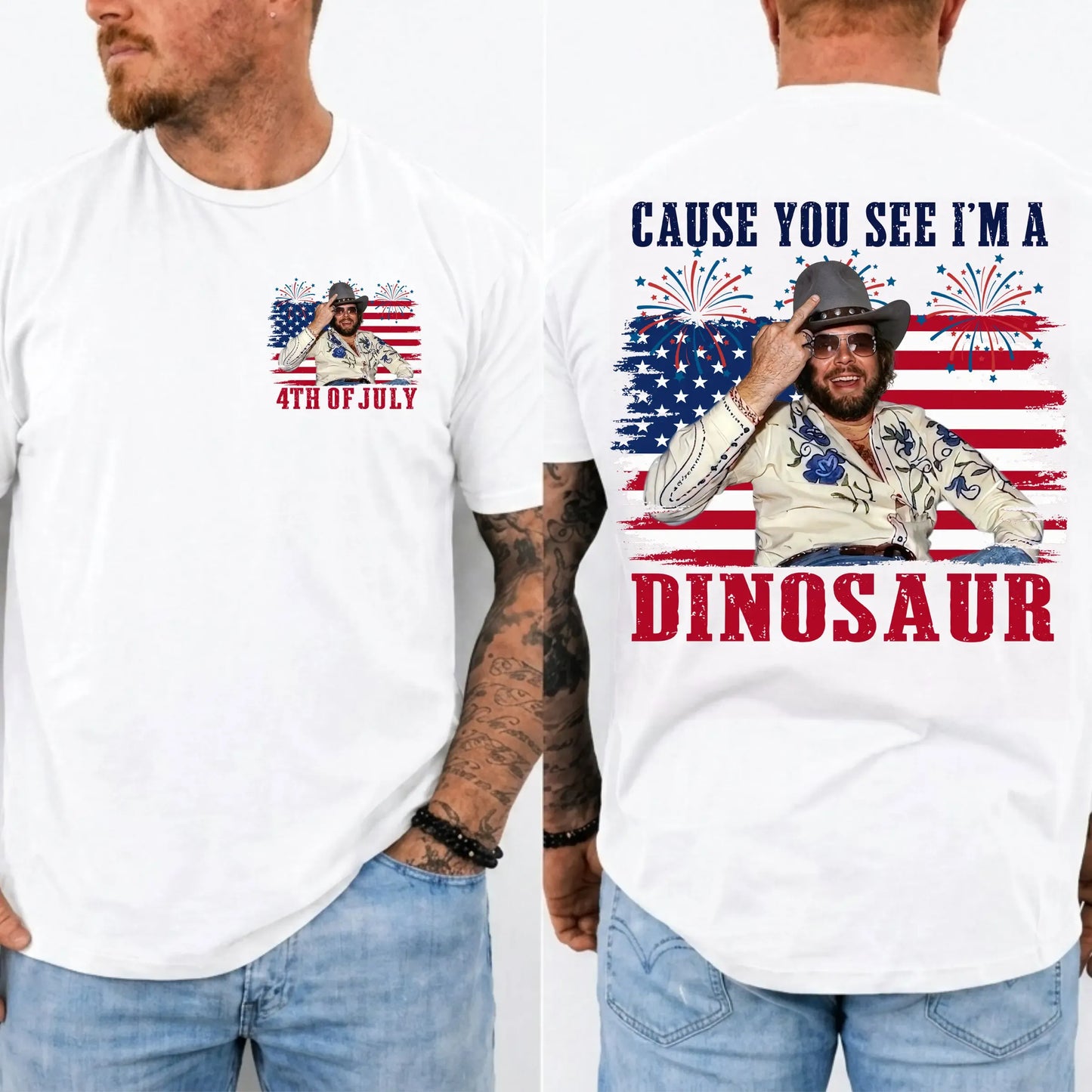 4th Of July Country Music Graphic Funny Cowboy Quote T-Shirt / Sweatshirt / Hoodie