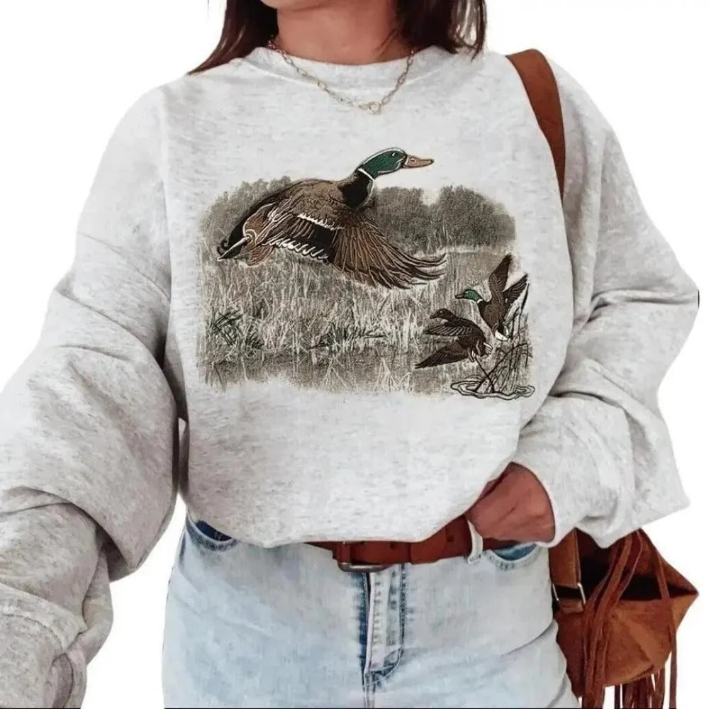 Mallard Duck Vintage National Hunting Day Retro Hunting Season T-Shirt / Sweatshirt / Hoodie