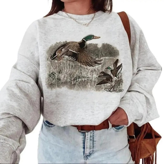 Mallard Duck Vintage National Hunting Day Retro Hunting Season T-Shirt / Sweatshirt / Hoodie