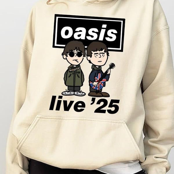 2025 Music Hits Tour Oasis T-Shirt / Sweatshirt / Hoodie
