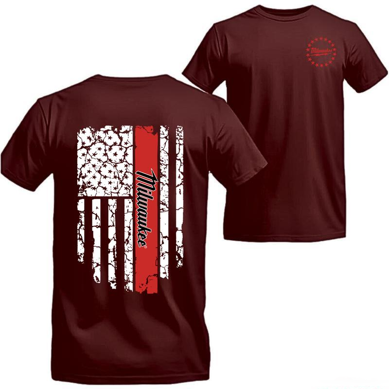 Milwaukee USA Flag T-Shirt / Sweatshirt / Hoodie