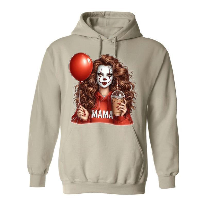 Spooky Mama Halloween Cool Mom Gift Graphic T-Shirt / Sweatshirt / Hoodie