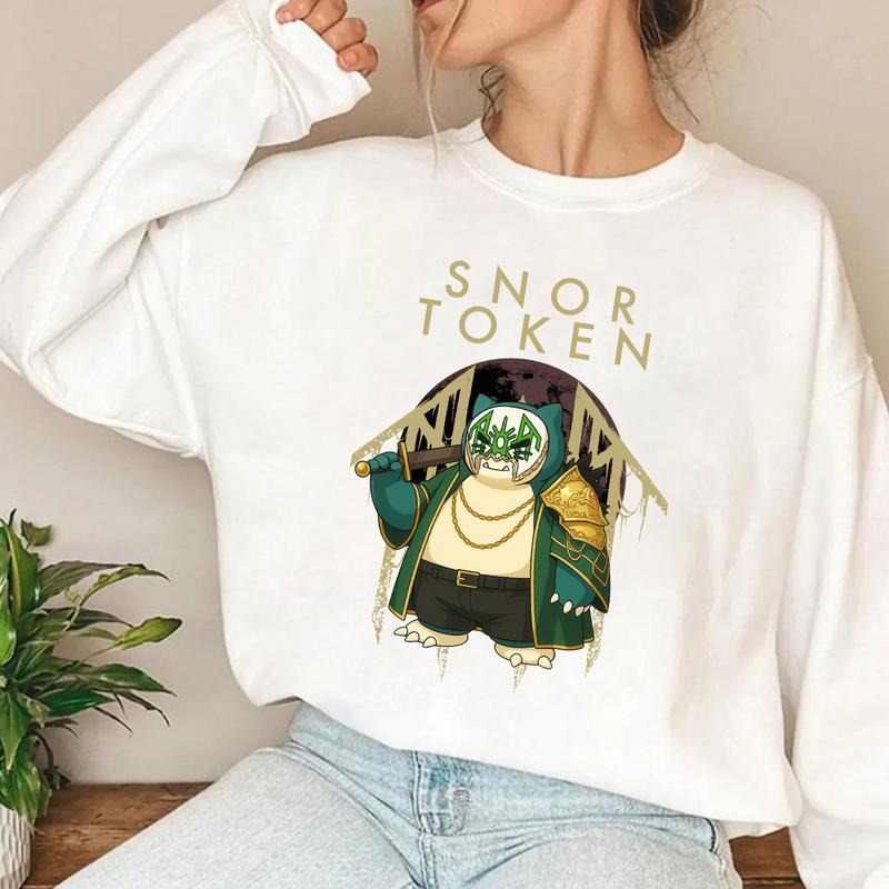 Snor Token Anime Graphic Vintage T-Shirt / Sweatshirt / Hoodie