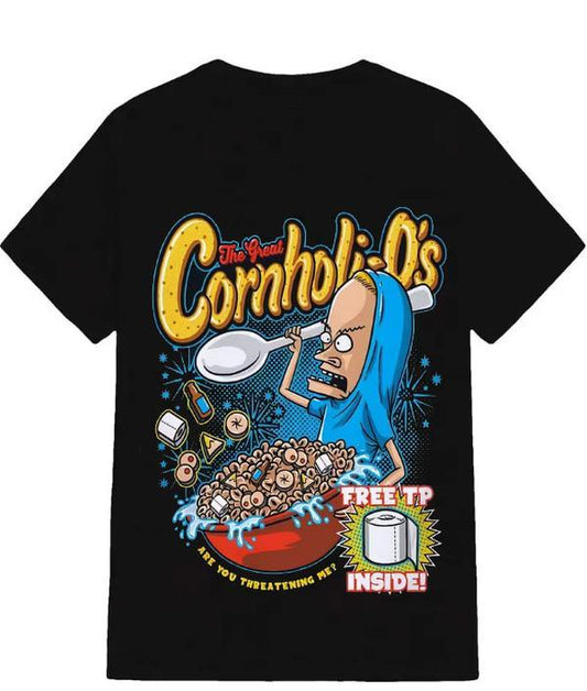 Cornholi-O's Beavis and Butthead Parody T-Shirt / Sweatshirt / Hoodie