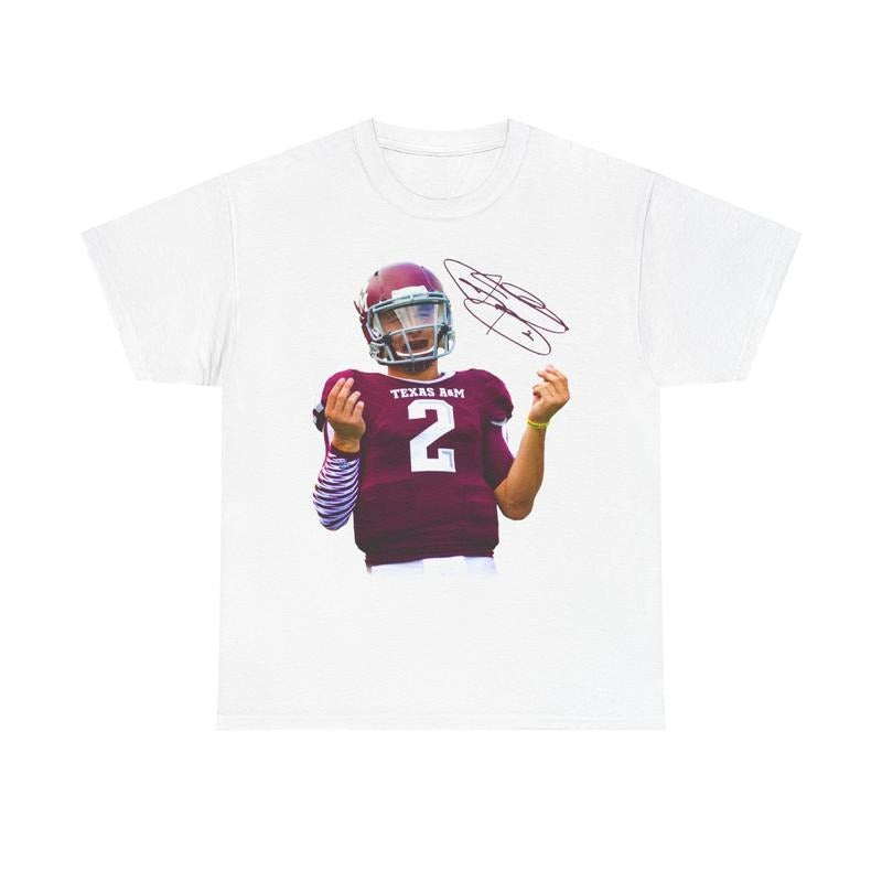 Johnny "Money" Manziel Football Icon Graphic T-Shirt / Sweatshirt / Hoodie