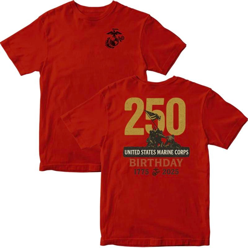 Marines 250 Year Anniversary T-Shirt / Sweatshirt / Hoodie