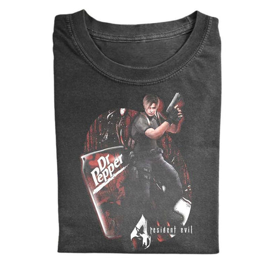 The Resident Evil Leon Dr. Pepper Collaboration T-Shirt / Sweatshirt / Hoodie