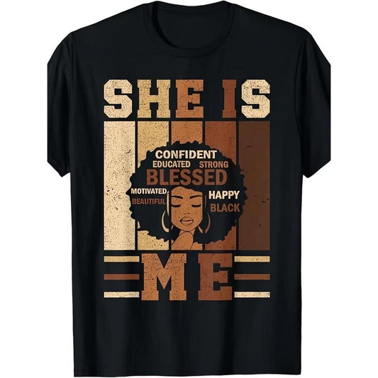 She Is Me Empowering Black History Juneteenth T-Shirt / Sweatshirt / Hoodie