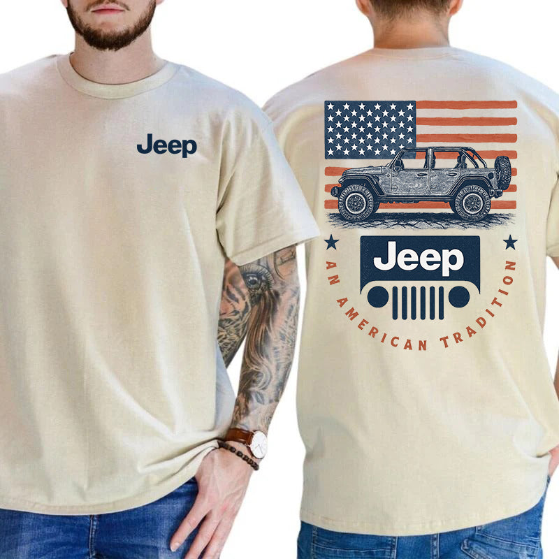 Cotton Vintage Jeep American Tradition T-Shirt / Sweatshirt / Hoodie