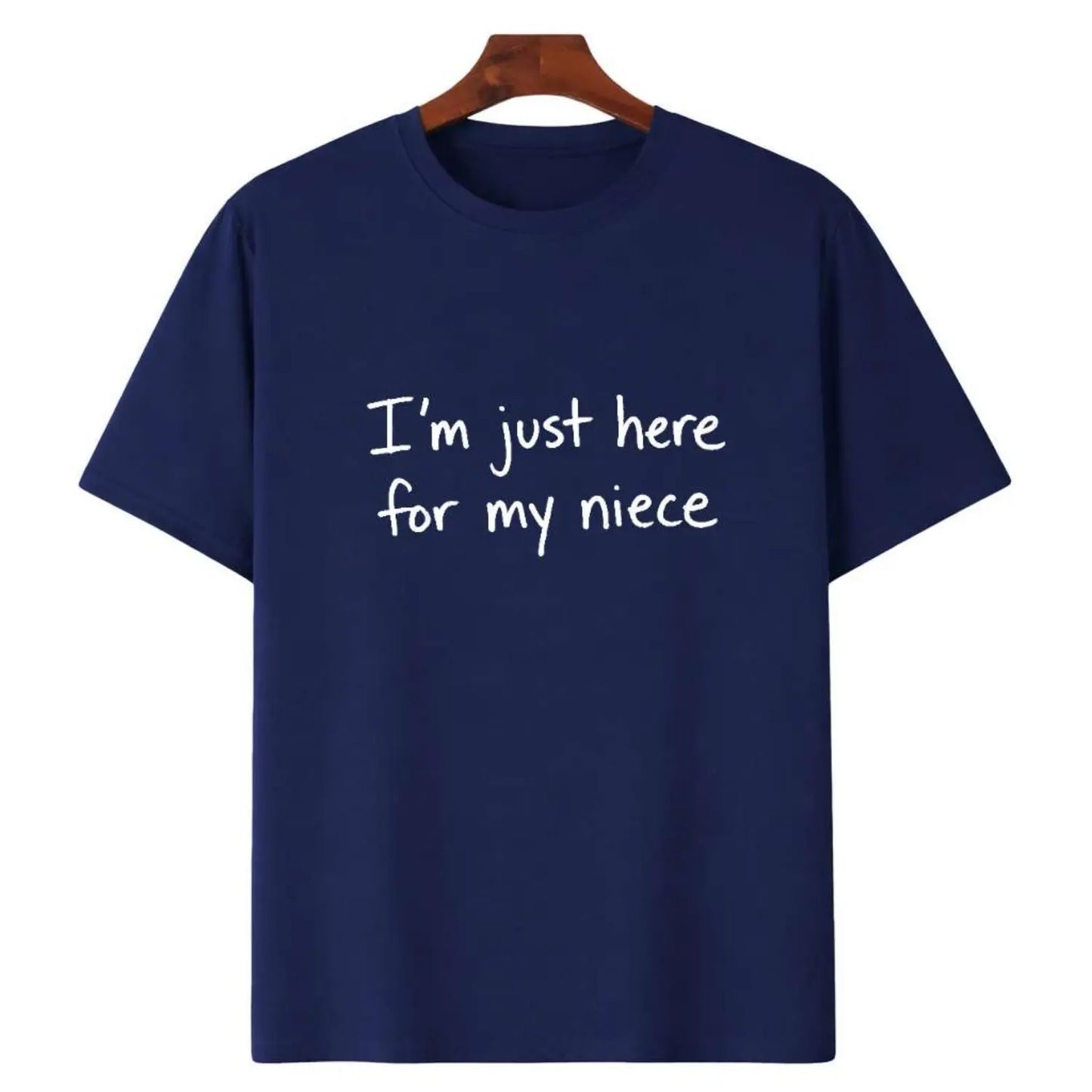 Im Just Here For My Niece Cute Family Love Graphic T-Shirt/Sweatshirt/Hoodie